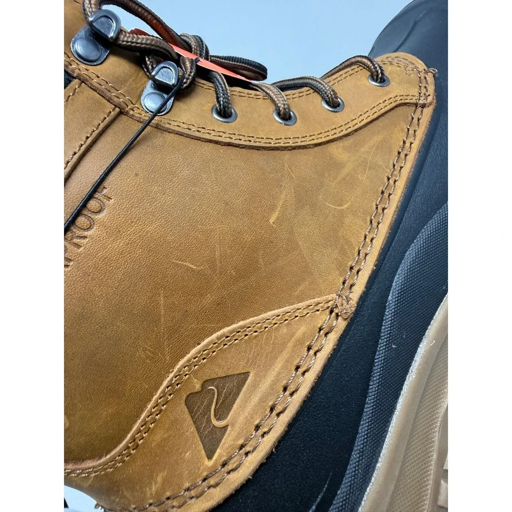 Ozark Trail Snow Boots 10 Brown Waterproof Insulated Leather‎ NWT Classic Men's
